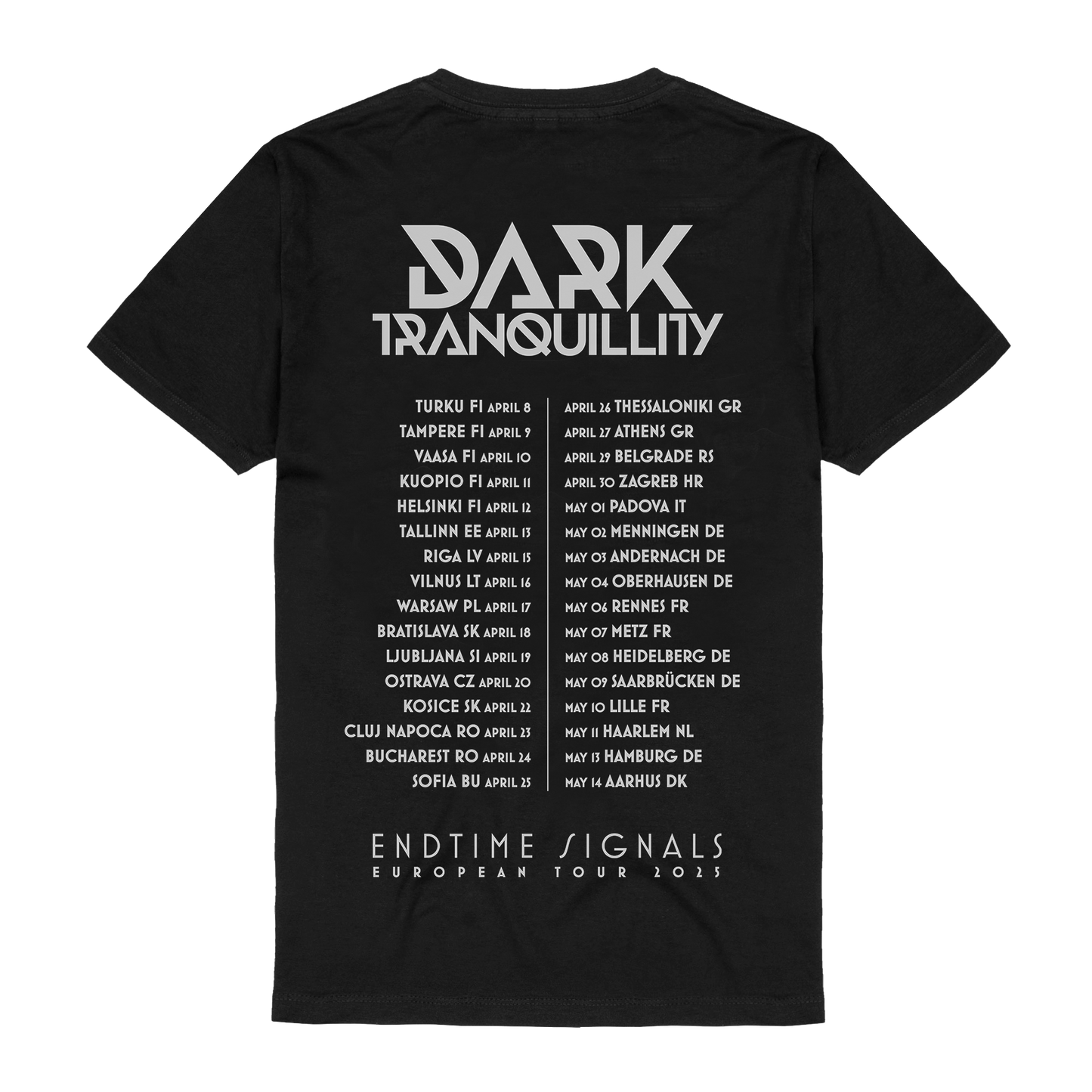 Endtime Signals T-Shirt - Dark Tranquillity