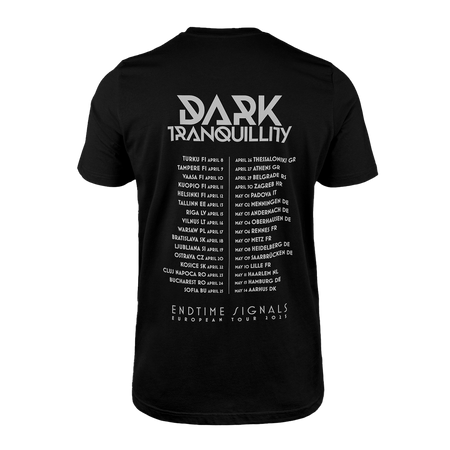 Endtime Signals Tour 2025 - T-Shirt Dark Tranquillity