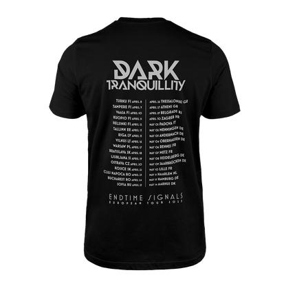 Endtime Signals Tour 2025 - T-Shirt Dark Tranquillity