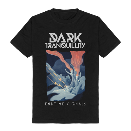 Endtime Signals Album Cover - T-Shirt Dark Tranquillity