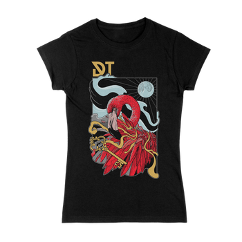 Flamingo Girlie T-Shirt - Dark Tranquillity
